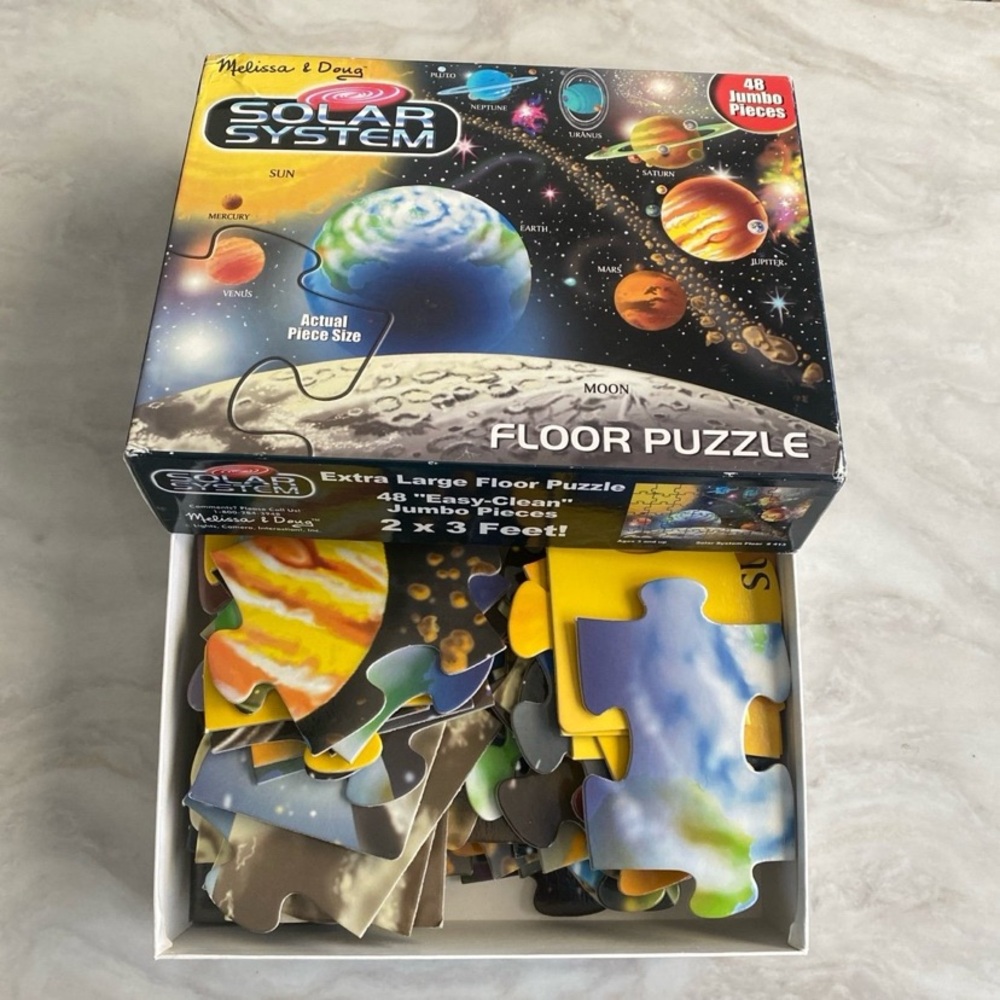 Melissa & Doug Solar System Floor Puzzle 3x5 Feet